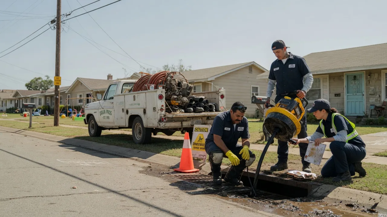 Drain Cleaning in Walters, OK near me
